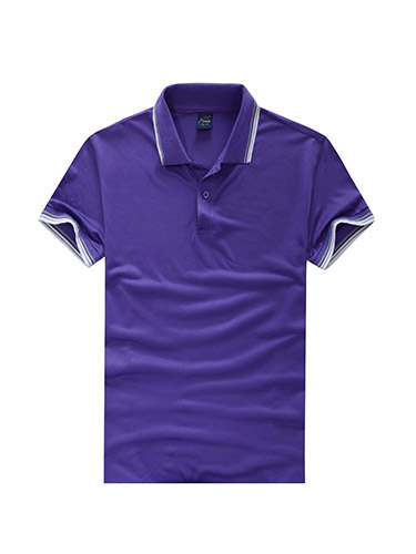 紫色短袖